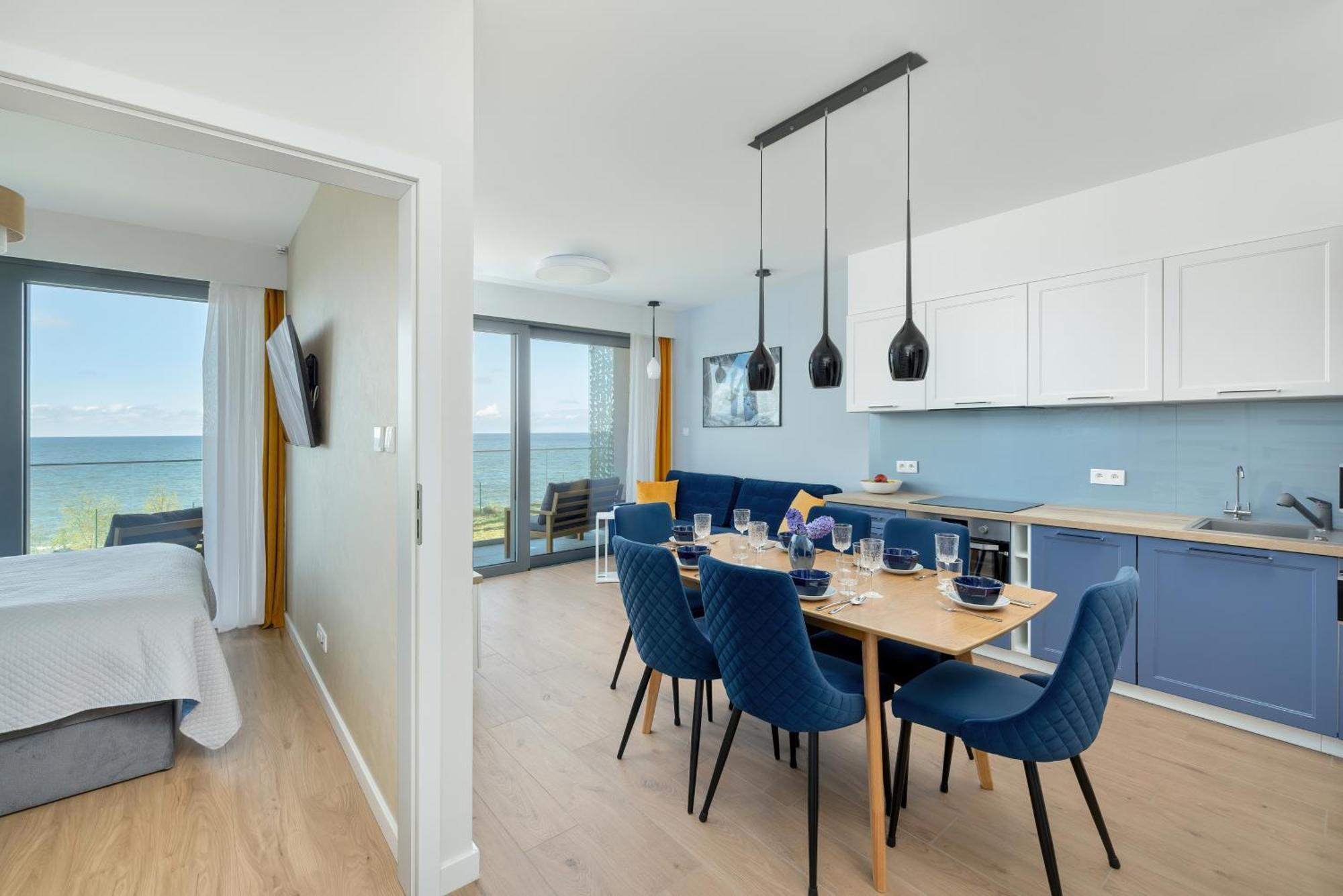 Hs Apartamenty Hevenia Sun Widok Na Morze Rewal Dış mekan fotoğraf