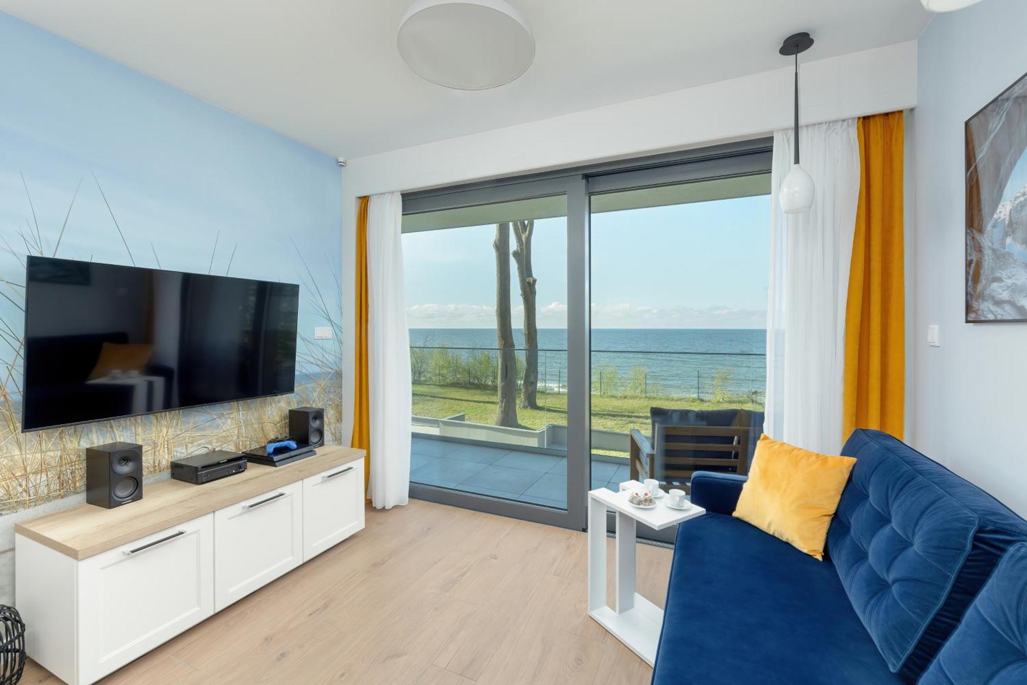 Hs Apartamenty Hevenia Sun Widok Na Morze Rewal Dış mekan fotoğraf